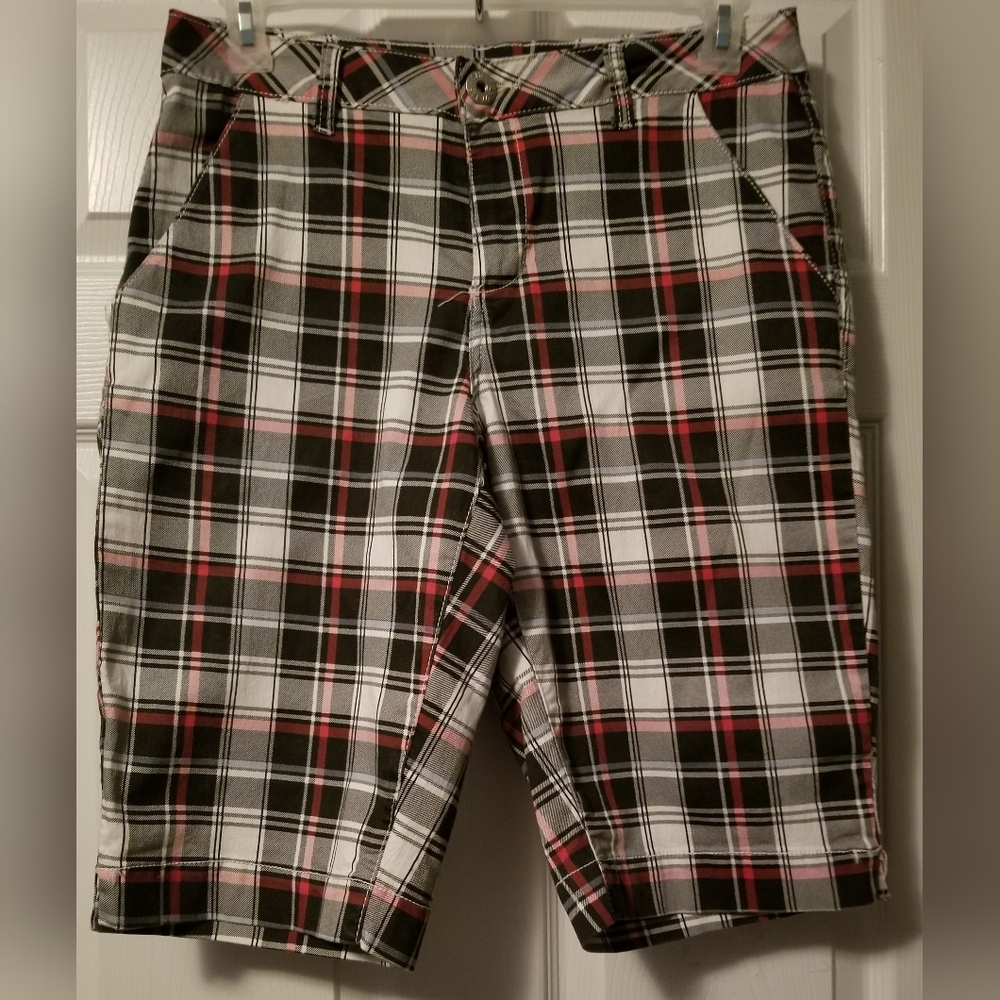 Ashley Stewart's Plaid Shorts
